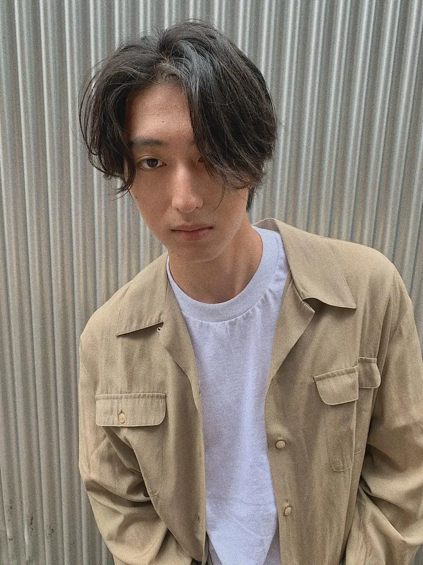 ショート メンズ 三矢 ちなつのヘアスタイル