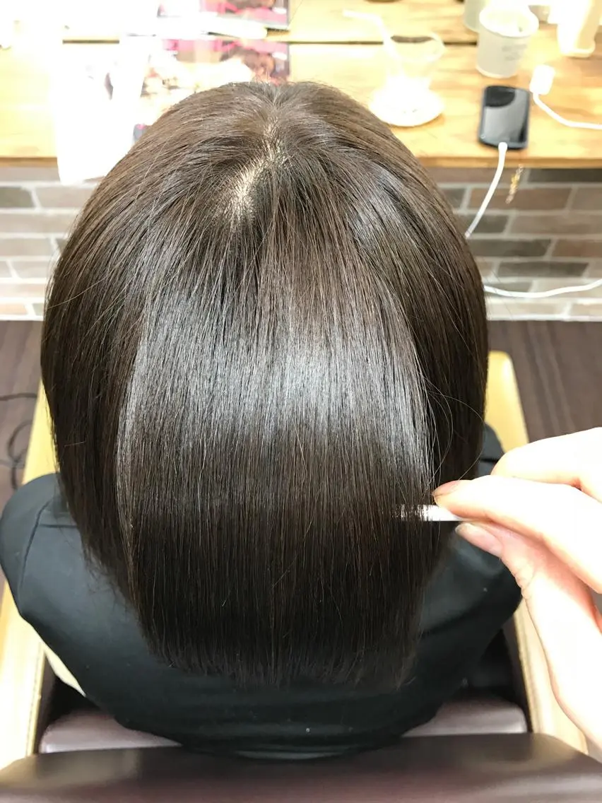 カラー あべ 💆♀️🫧のヘアスタイル