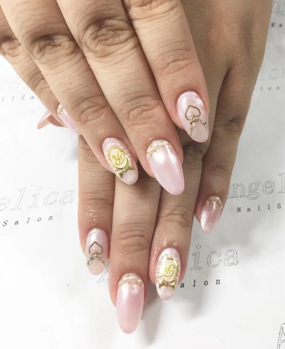 ネイル ハンドネイル Angelica ネイリストのネイルデザイン