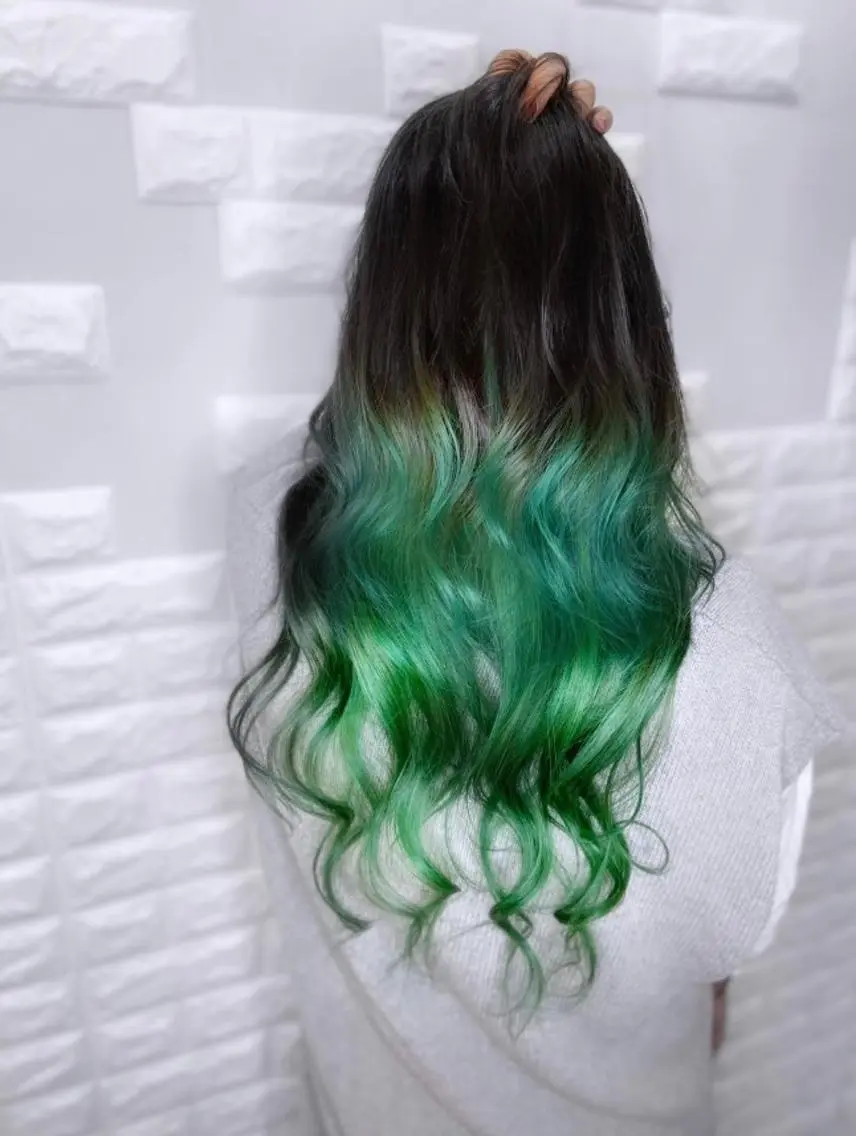 ロング カラー ヘアアレンジ グラデーションカラー ヘアカラー トリートメント 次世代シールエクステ 錦糸町 小泉 朋之のヘアスタイル