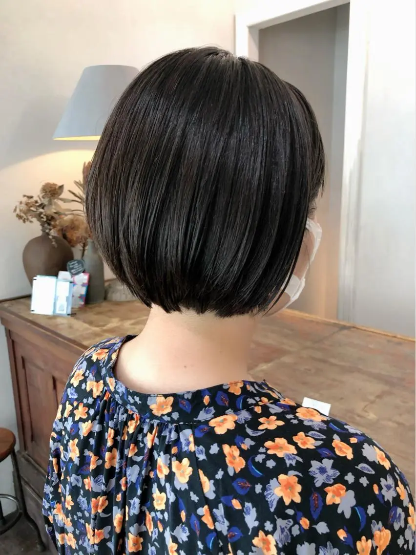 ショート ショートボブ ボブ ショートヘア カット 千葉 郁也のヘアスタイル