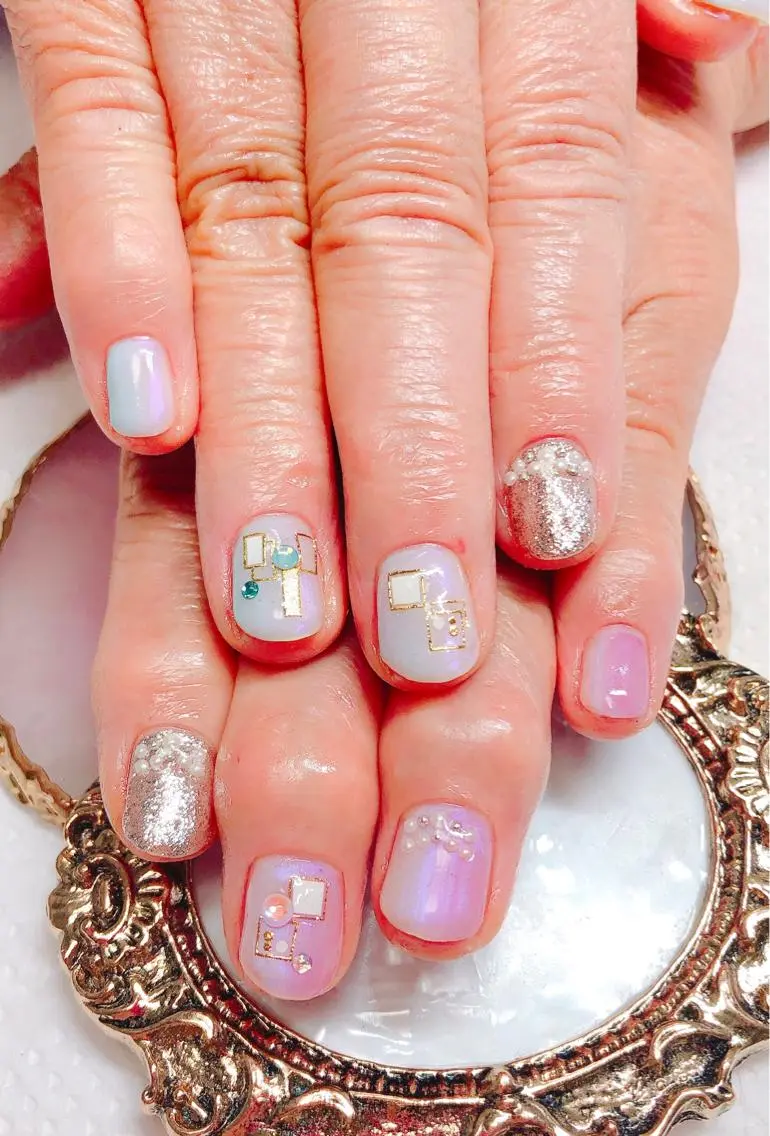 ネイル グラデーション CROWN プライベートサロンのネイルデザイン