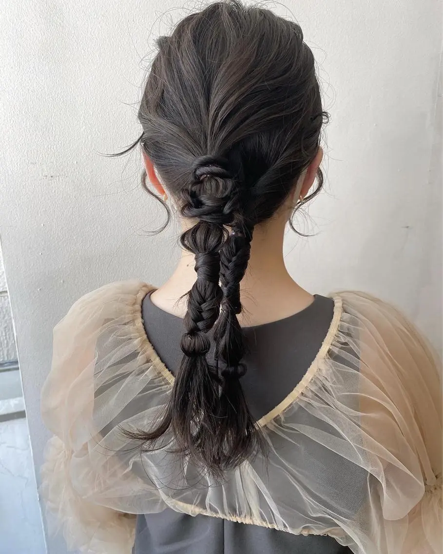ロング ヘアアレンジ 🌸透明感艶 カラー🌸Yuukiのヘアスタイル