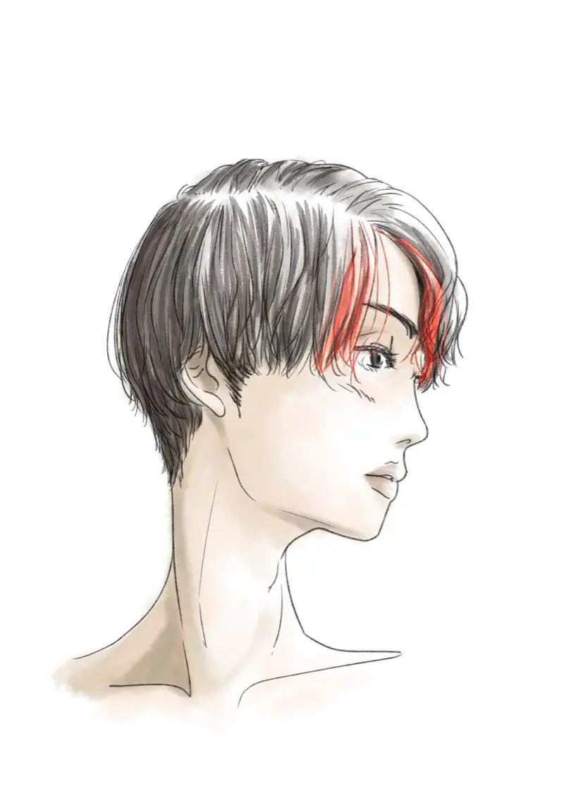 ショート Yuki @美容室あのんのヘアスタイル
