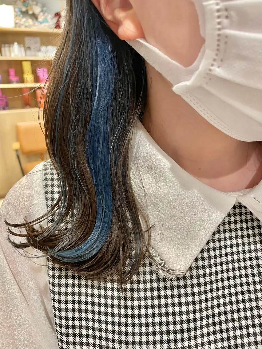 カラー イヤリングカラー ショートヘア🤍 銀座美容師🌷みづほのヘアスタイル