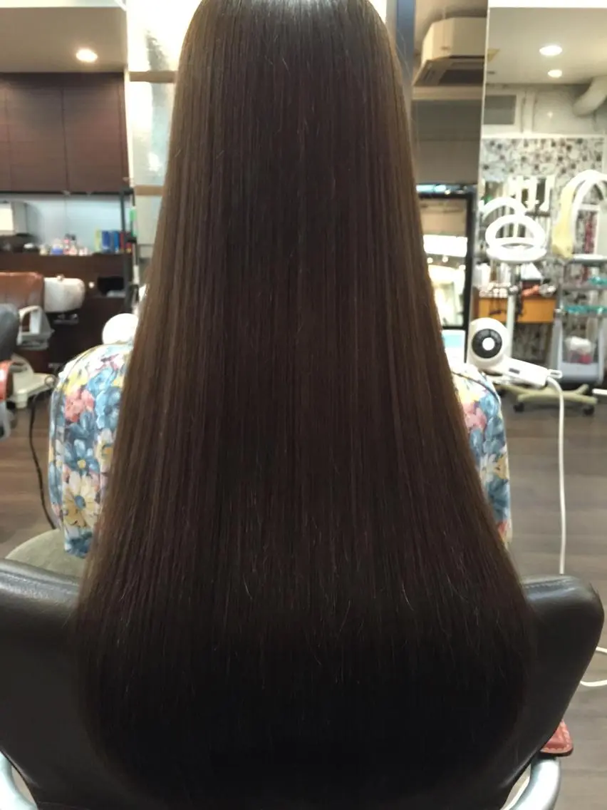 ロング カラー トリートメント 西川 佑樹のヘアスタイル