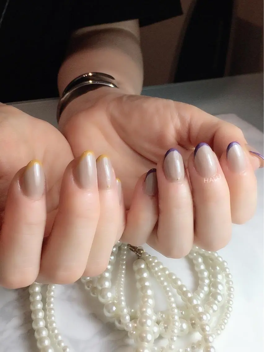 ネイル フレンチネイル HALU ハルのネイルデザイン