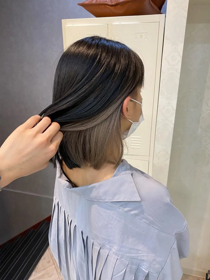 ミディアム ヘアカラー ココロ☀️ CLUTCH天王寺店のヘアスタイル