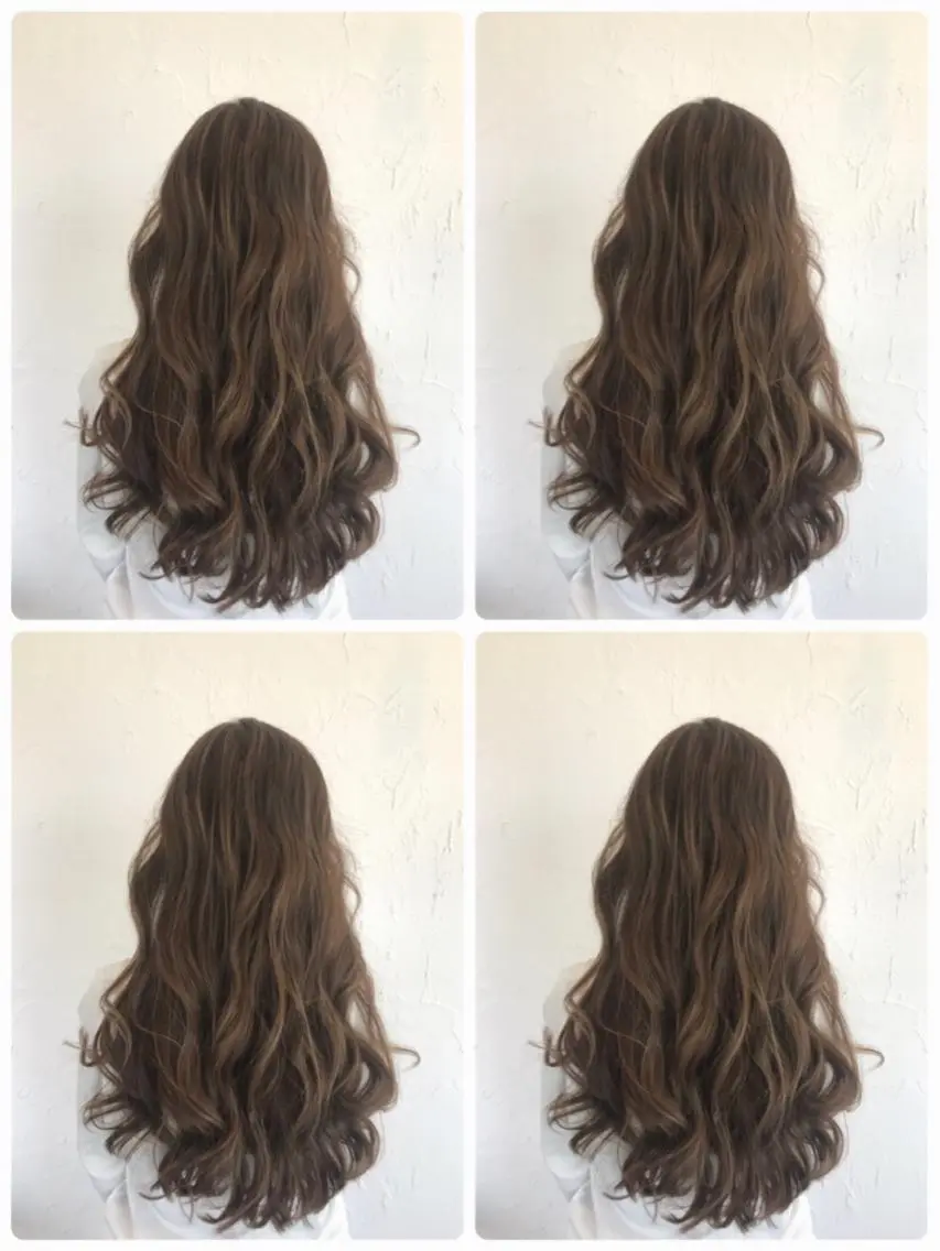 ロング カラー パーマ ヘアアレンジ メンズ メンズハイライト アッシュ 透明感カラー ハイライトカラー ハイライト 豊橋美容院 ソンリエのヘアスタイル