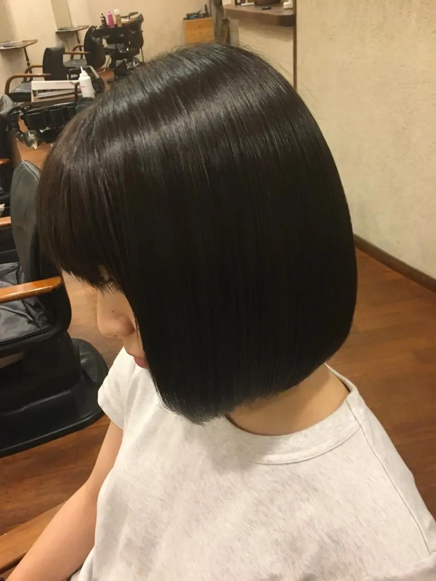 ショート ボブ 倉山 将貴のヘアスタイル