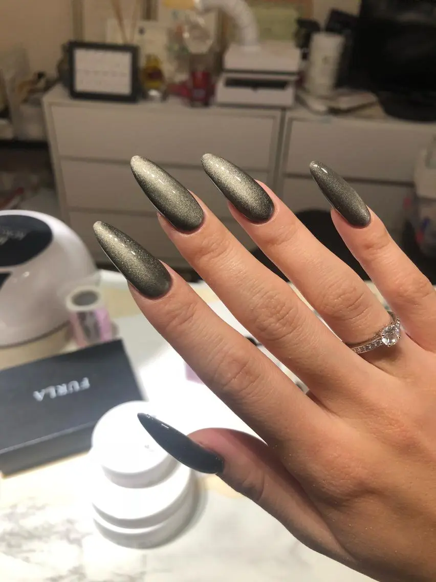 ネイル ジェルネイル マグネットネイル salon de Tiaraのネイルデザイン