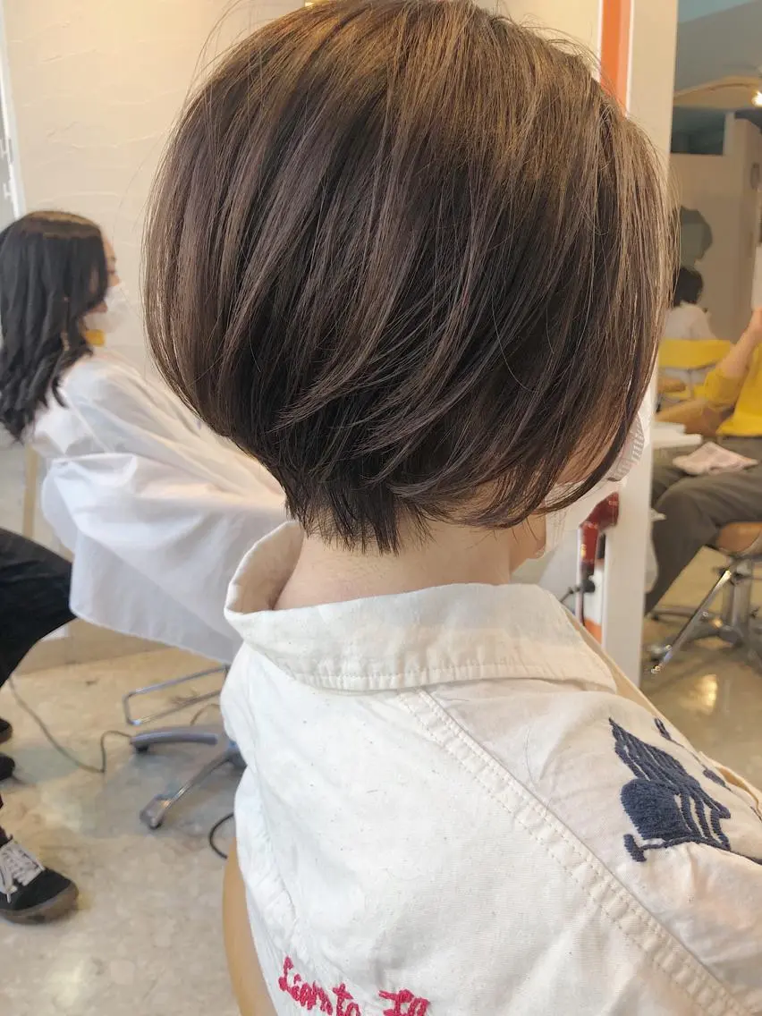 ショート カラー ショートボブ ボブ ショートヘア カット ヘアカラー 瀬川 雄太のヘアスタイル