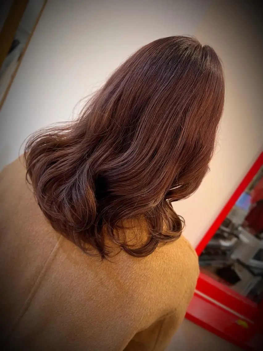 カラー ブリーチ ヘアカラー トリートメント 守屋 智紀のヘアスタイル