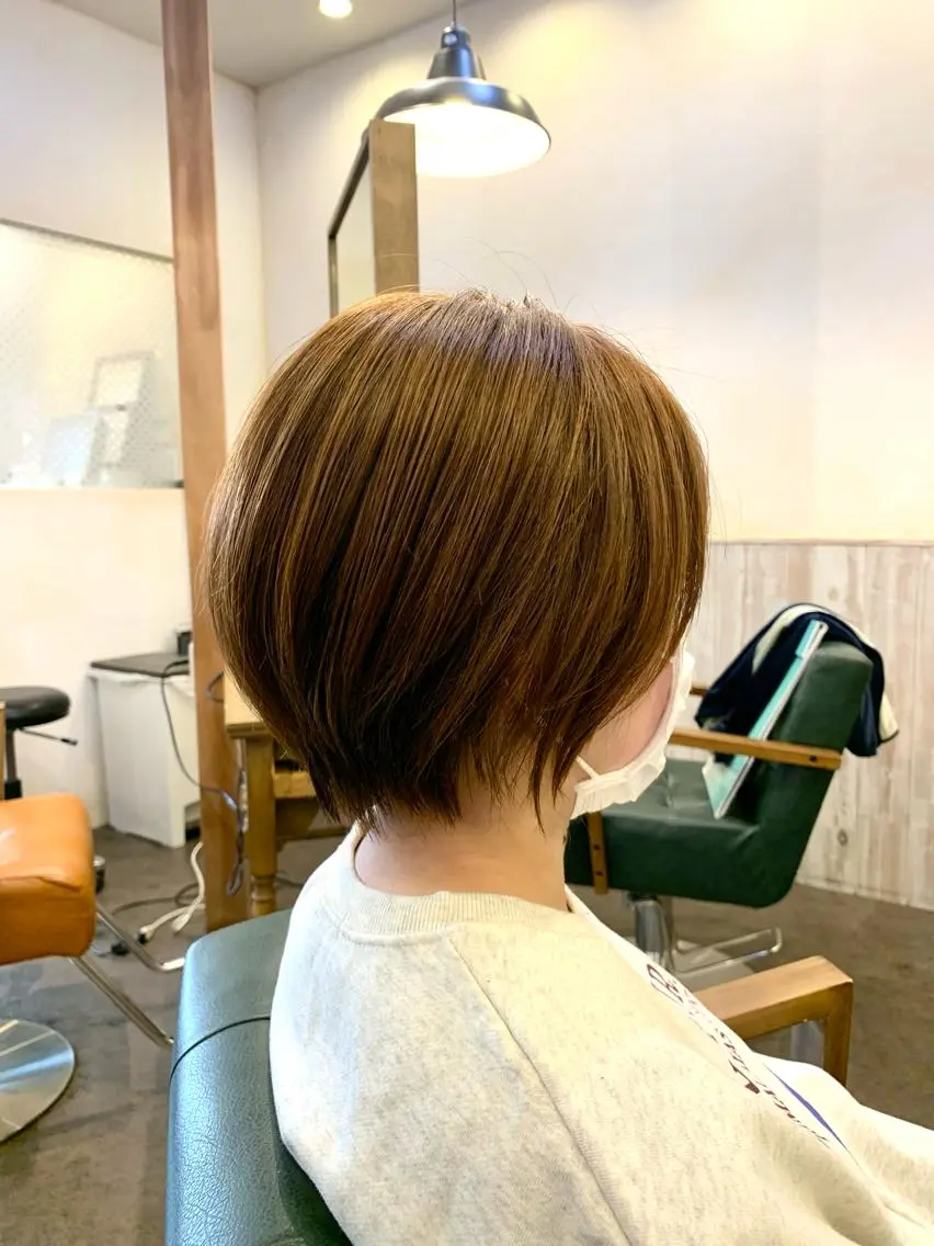 ショート ショートヘア カット ヘアカラー トリートメント ショート NAOKIのヘアスタイル