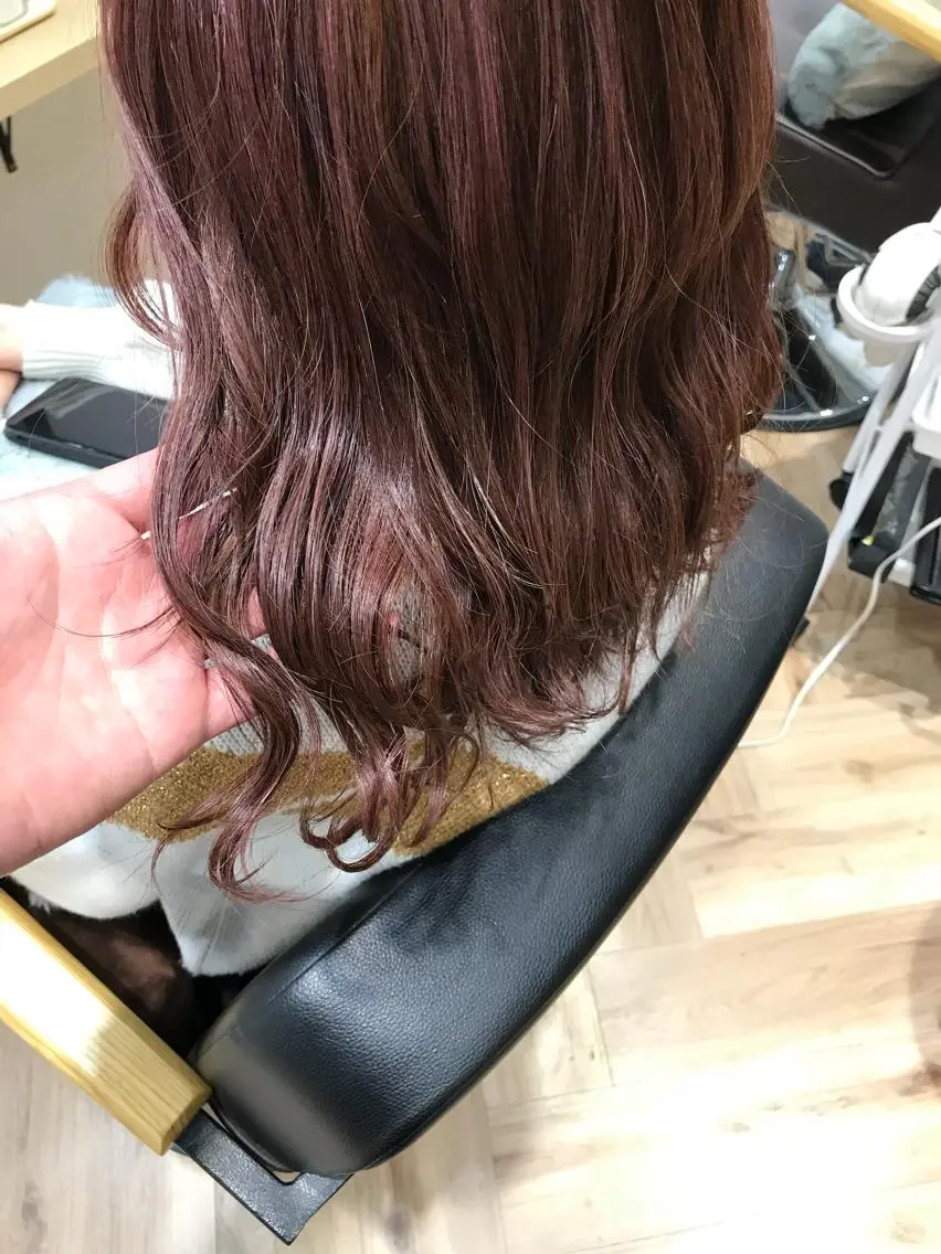 ミディアム カラー 原山 直人のヘアスタイル