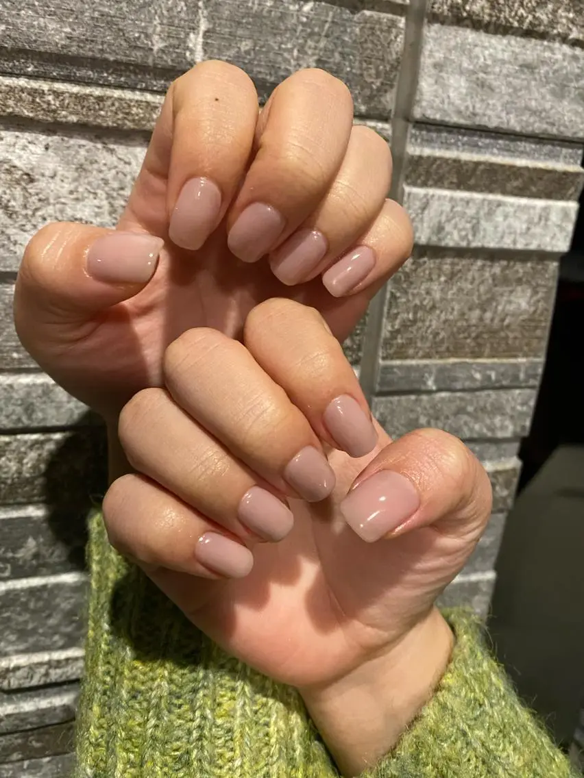 ネイル ワンカラーネイル ハンドネイル 自宅サロン FeelFreeのネイルデザイン