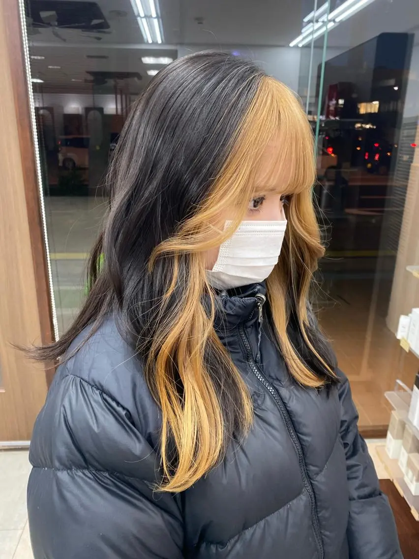ロング ヘアカラー トリートメント 月野涼風 /レイヤーカットのヘアスタイル