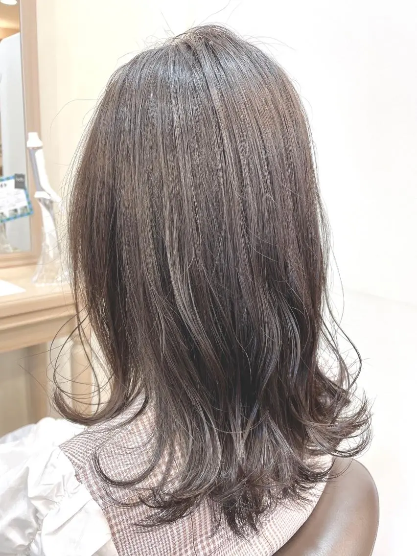 セミロング メンズパーマ🌀/ 中村郁未のヘアスタイル