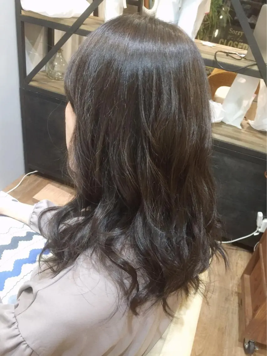 セミロング ロング カラー mayo 🐄🌈のヘアスタイル