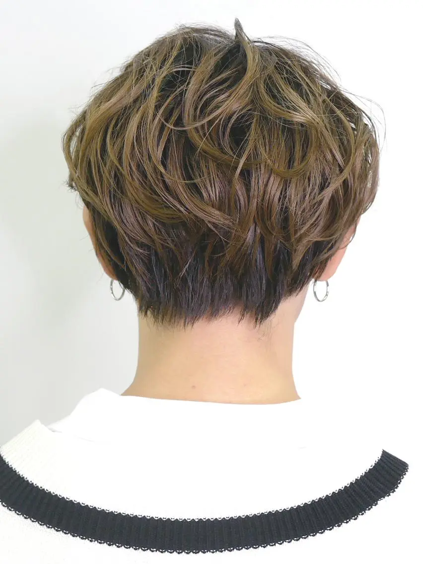 ショート カラー パーマ メンズ 藤森 正史のその他イメージ