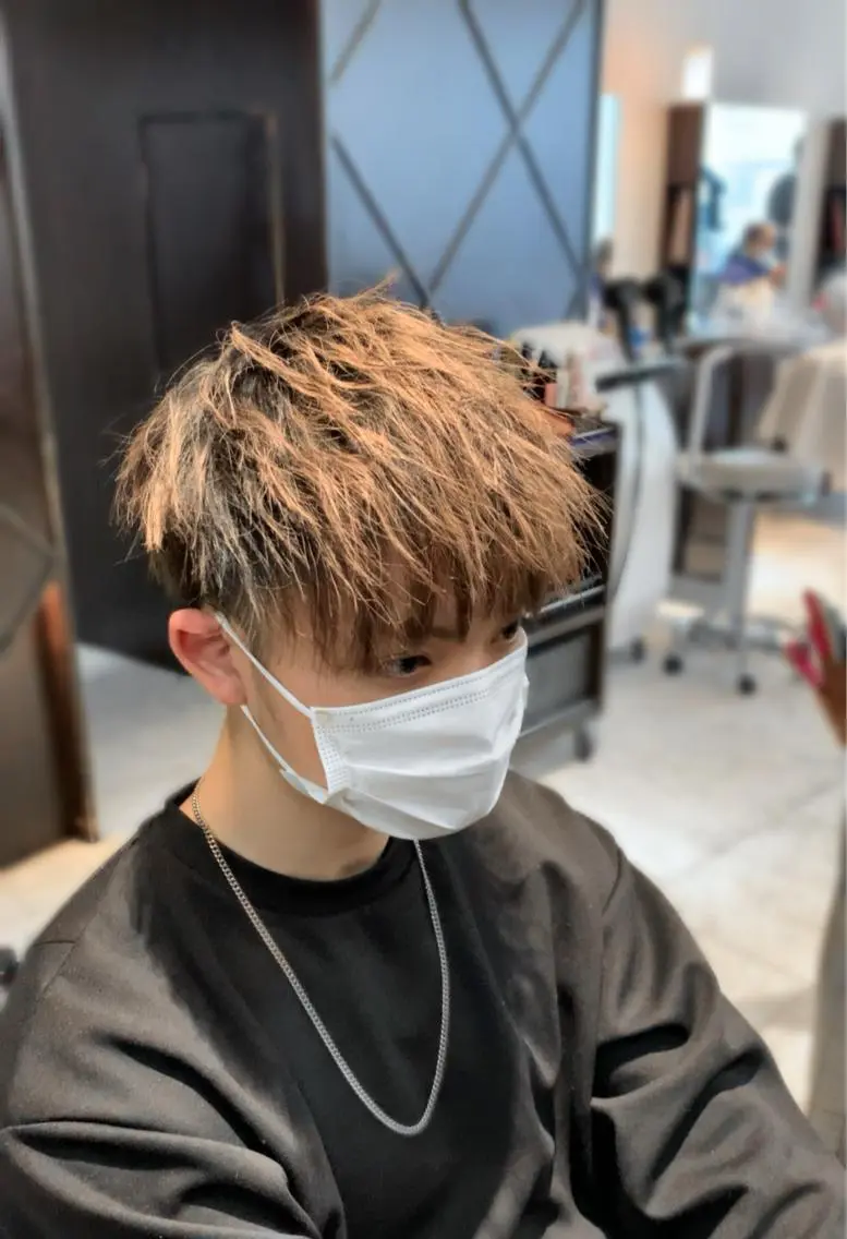 パーマ メンズ メンズパーマ ツイストスパイラルパーマ スパイラルパーマ カット パーマ トリートメント メンズ専門 井藤 雅也のヘアスタイル