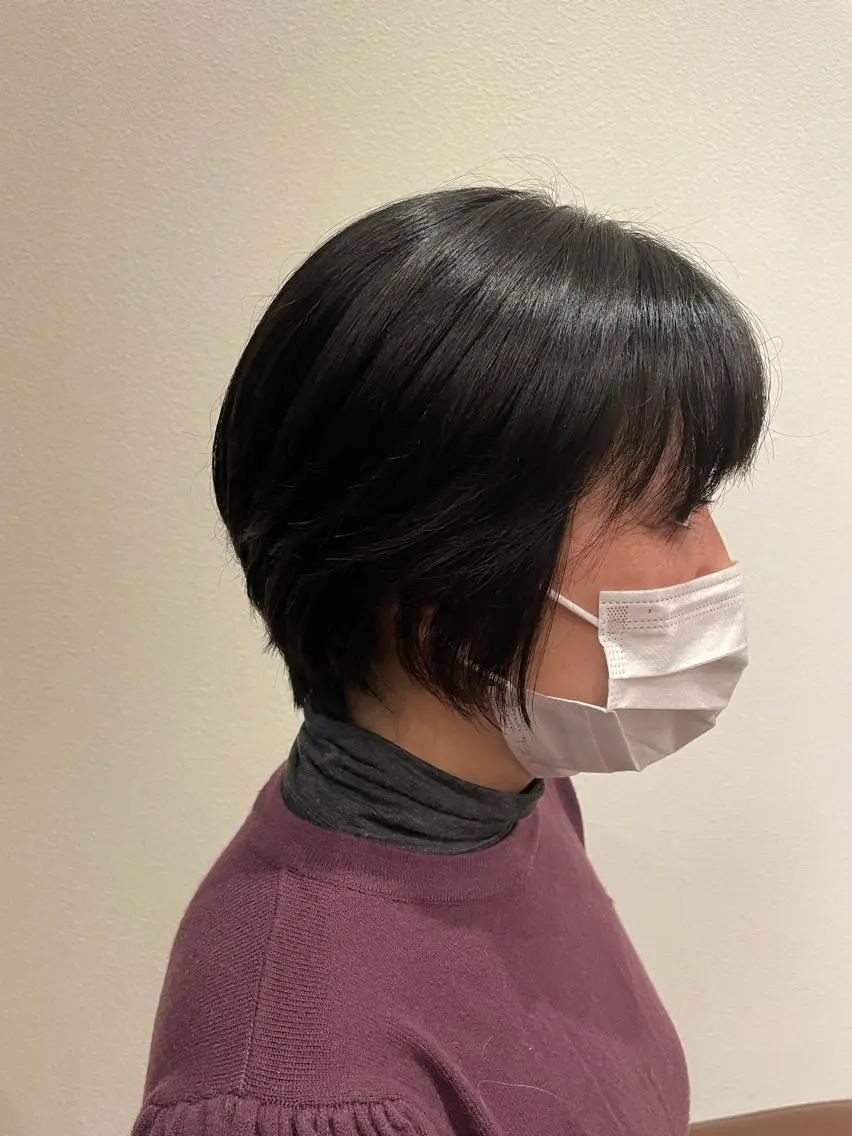 ショート ショートヘア 𓂃megu‪𓂃 森野めぐみのヘアスタイル