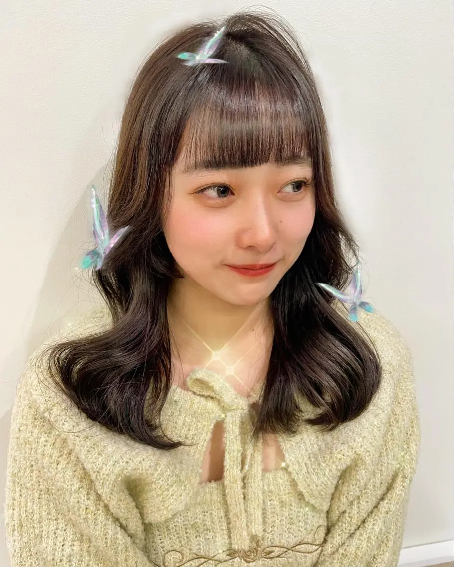 ロング 銀座／レイヤーカット 🤍内野すみれのヘアスタイル