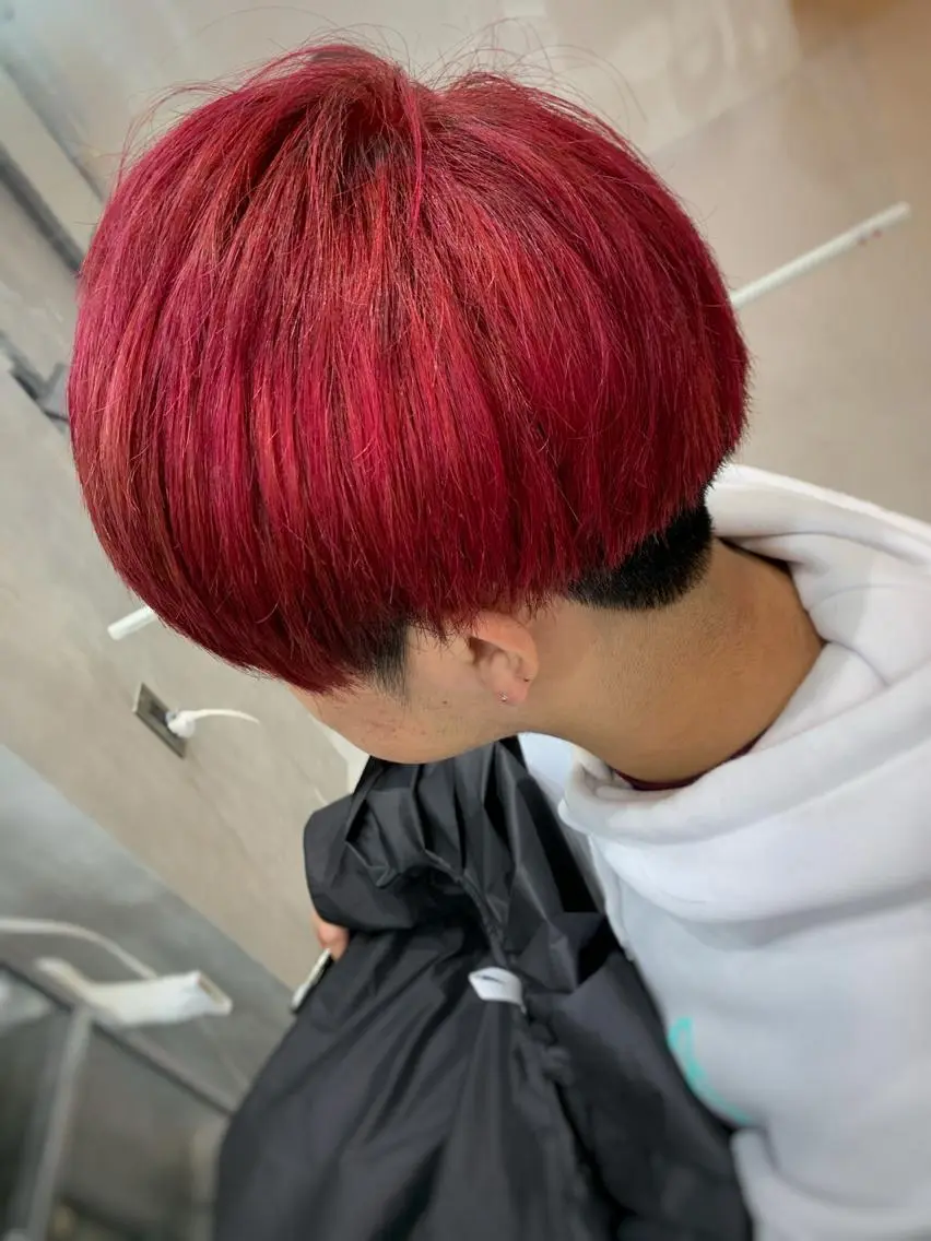 ショート カラー ヘアアレンジ VIM hairおもろまち店のヘアスタイル