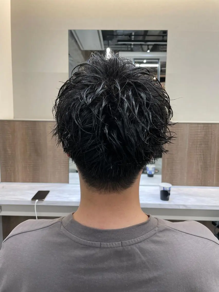 パーマ メンズ カット パーマ 福永速人 /メンズパーマのヘアスタイル