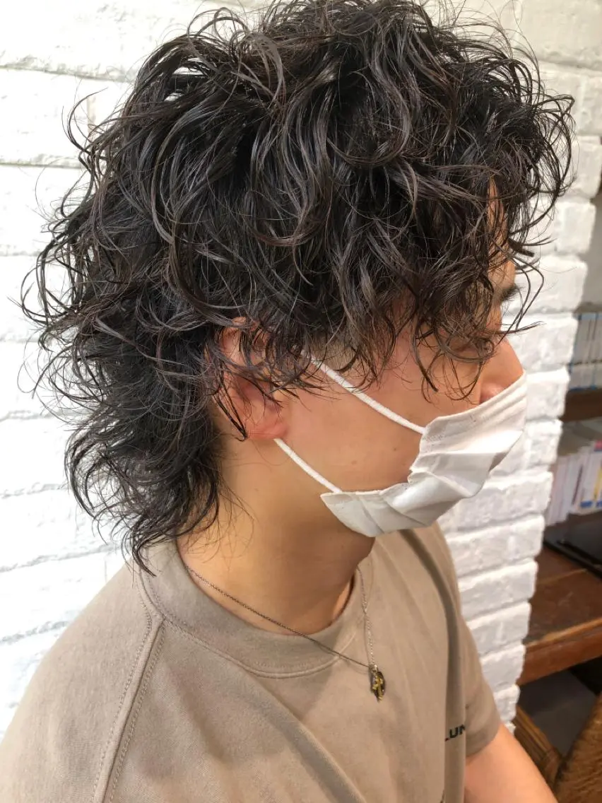 パーマ メンズ 🏆メンズ特化🥇 店長YUTOのヘアスタイル