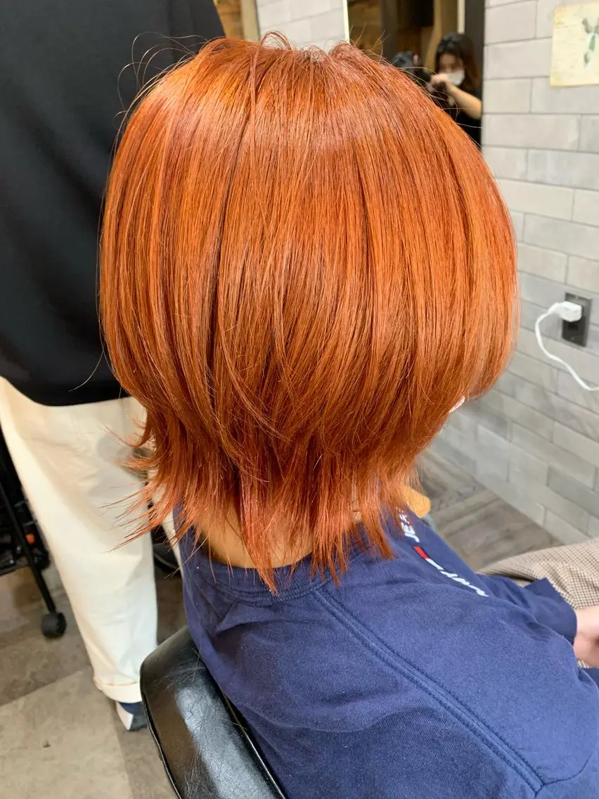 セミロング ヘアカラー トリートメント 山本 みきのヘアスタイル