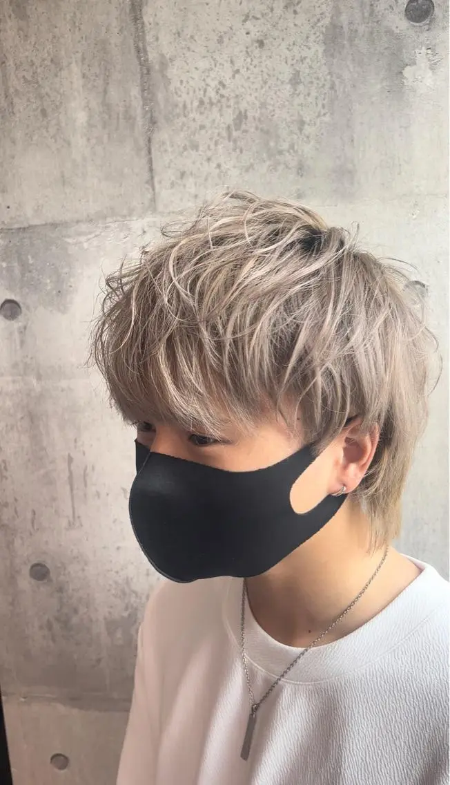 ミディアム カラー パーマ ヘアアレンジ メンズ キッズ ネイル マツエク・マツパ アイブロウ カット ヘアカラー EnBlesS西宮 マンツーマン神道有基のヘアスタイル