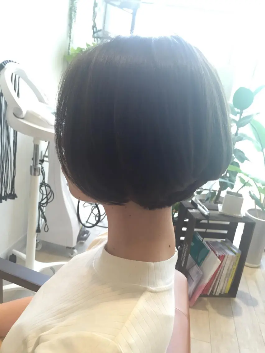 ショート カラー ボブ メンズ指名多数!! 田島史也のヘアスタイル