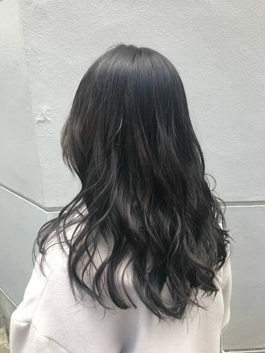 セミロング カット ヘアカラー トリートメント 韓国　縮毛矯正 髪質改善　木村のヘアスタイル