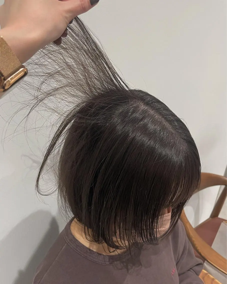 ショート カット ヘアカラー トリートメント minatsu 東京の技術を京都でのヘアスタイル