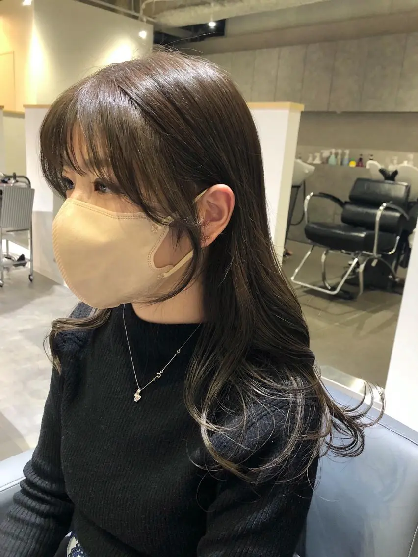 ロング カラー ショートボブ ベージュカラー ブリーチ ブラウンカラー ブラウンベージュ ショート/パーマ/ カラー/FUKOのヘアスタイル