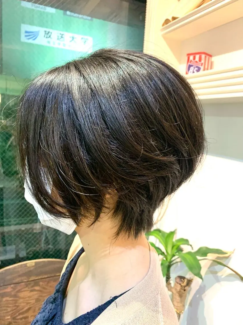 ショート ショートヘア 小顔カット カット 大宮/山口 竣也のヘアスタイル
