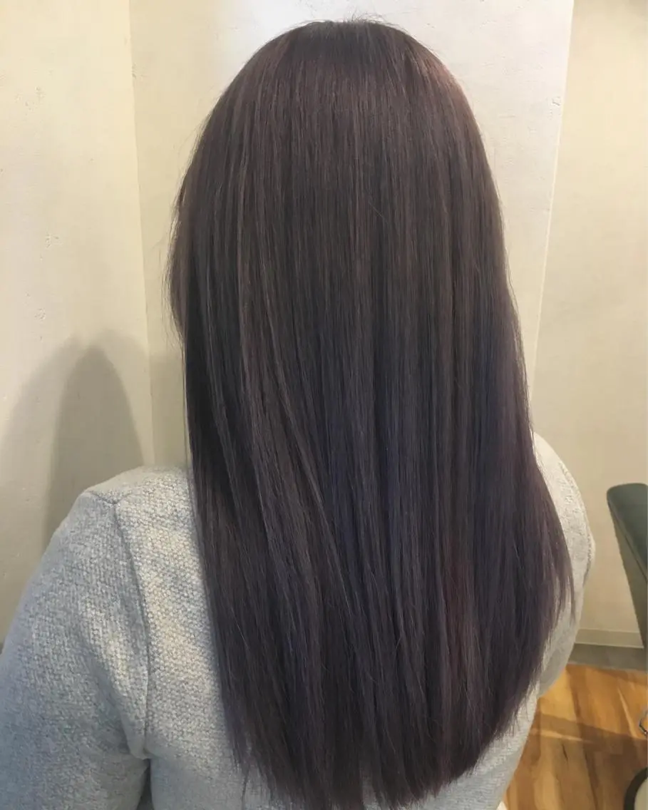 ロング カラー アッシュ TOWA 野村　コウダイのヘアスタイル