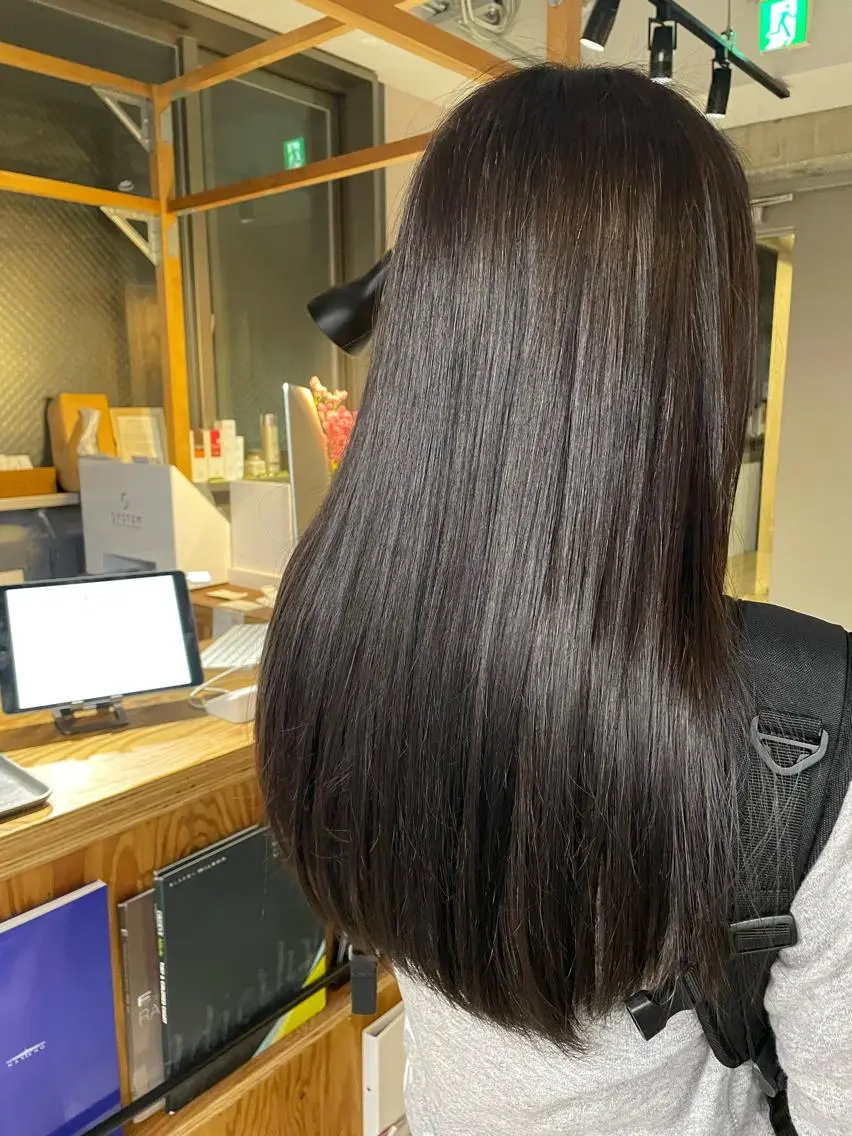 ロング カラー ヘアカラー トリートメント CEINE loq ‪🍒なつきのヘアスタイル