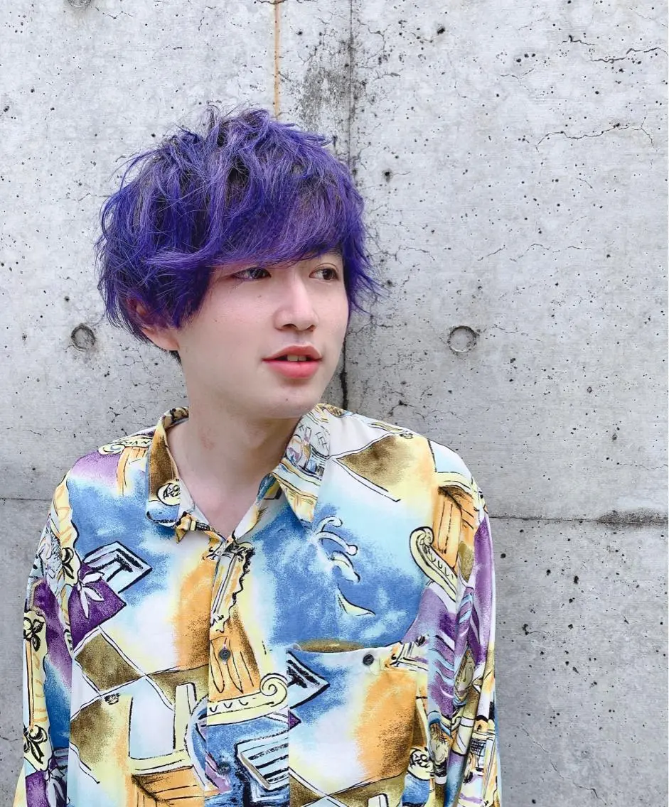ショート カラー ヘアアレンジ メンズ ヘアカラー トリートメント メンズスタイル ly本厚木のヘアスタイル