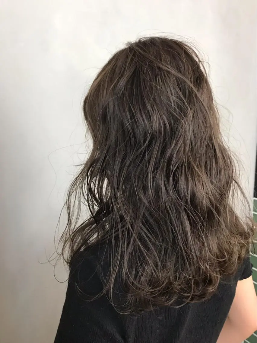 セミロング カラー BROCANTE立川 karasawa.nのヘアスタイル