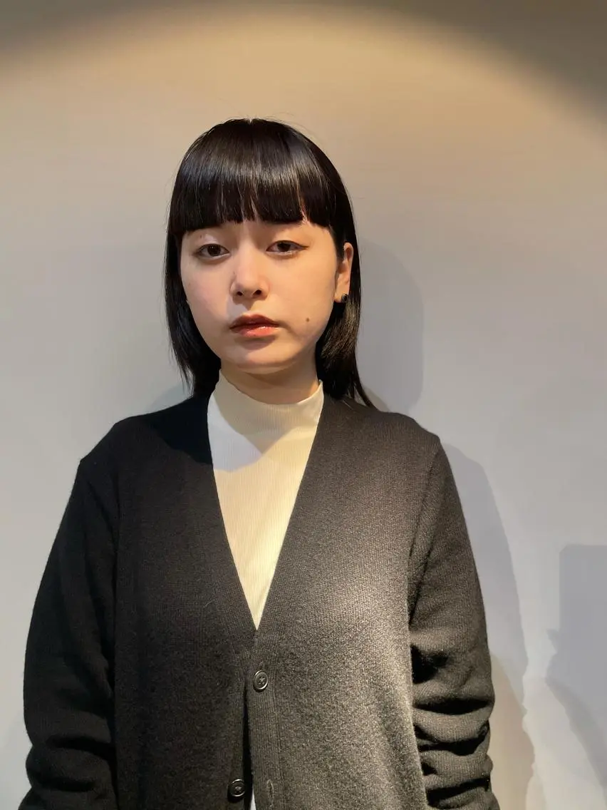 ミディアム カラー キッズ カット トリートメント オトナヘア🌸 harukaのヘアスタイル