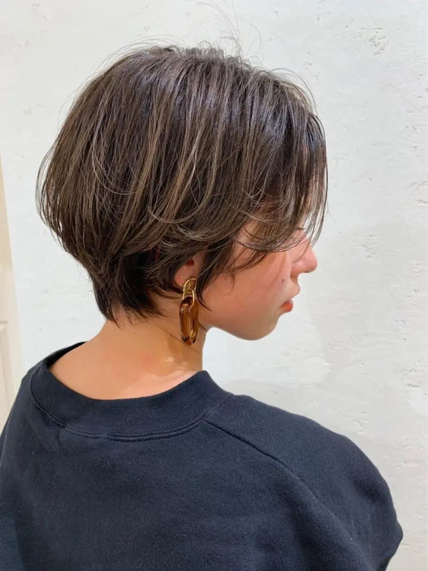 ショート カット ヘアカラー トリートメント ヘッドスパ 代表 吉澤弘哲のヘアスタイル