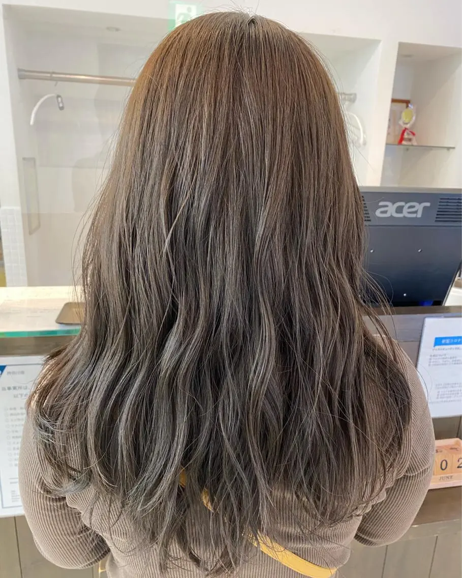 ロング カラー アレンジ&ショート 💙YUKINOのヘアスタイル