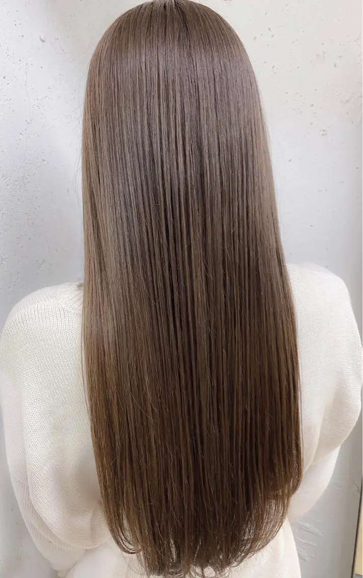 ロング カラー パーマ ヘアアレンジ アッシュ バレイヤージュ ブリーチ ケアブリーチ 透明感カラー カット 縮毛矯正 トリートメント バレイヤージュ 藤沢 髪質改善 竹内ケンゴのヘアスタイル
