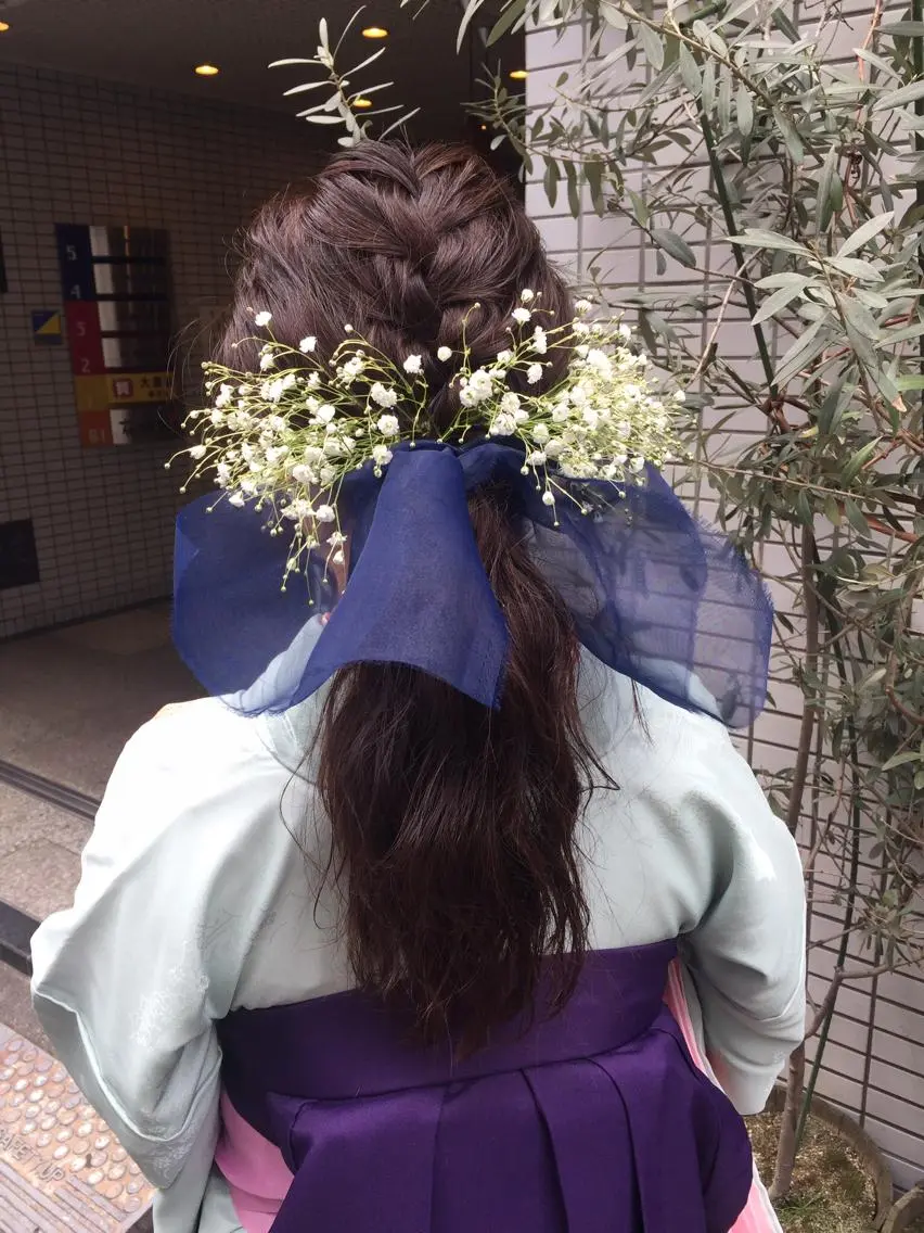 ロング ヘアアレンジ レイヤーカット✂️ 横浜No1♡下鳥翔子のヘアスタイル