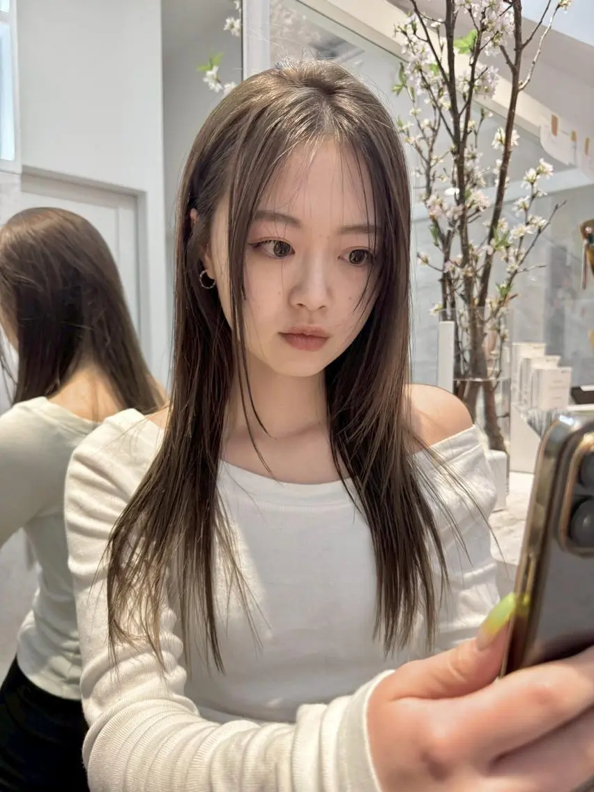 ミディアム パーマ カラー ショートボブ ミディアムパーマ アディクシーカラー ブリーチ ケアブリーチ カット ヘアカラー トリートメント CEINE【セーヌ】 三軒茶屋のヘアスタイル