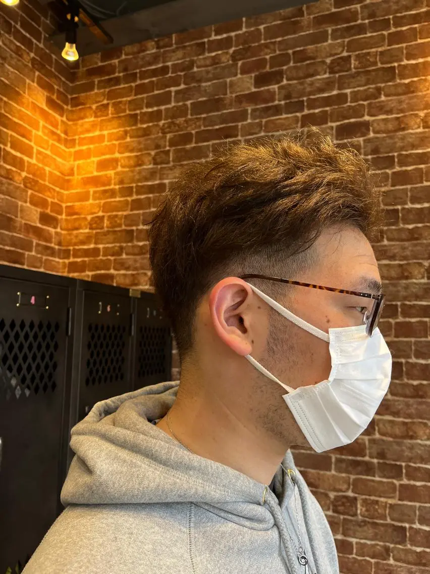 ショート カラー パーマ ヘアアレンジ メンズ キッズ ネイル マツエク・マツパ アイブロウ メンズブリーチ メンズハイライト メンズインナーカラー メンズ韓国風 ブリーチ 久木原 ゆりのヘアスタイル