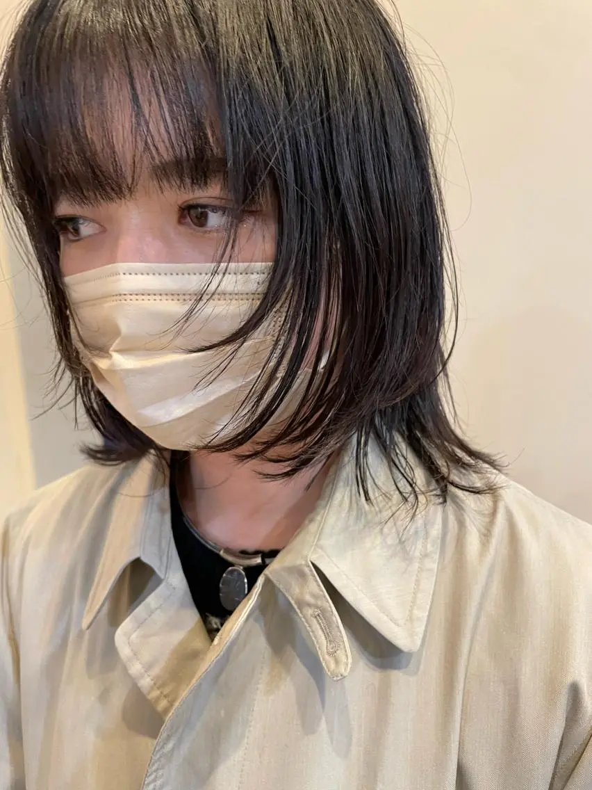 ミディアム カラー レイヤーカット カット ヘアカラー トリートメント レイヤー/似合わせ TAKUYAのヘアスタイル