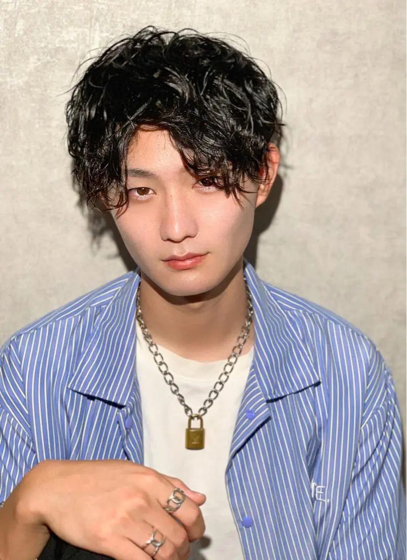 ショート パーマ メンズ メンズパーマ職人 加藤 弘貴のヘアスタイル